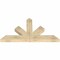 Ekena Millwork Saratoga Rough Sawn Timber Gable Bracket, Douglas Fir, 60"W x 32"H x 4"D x 6"F, 13/12 Pitch GBW060X32X0406SAR00RDF - alternate 3